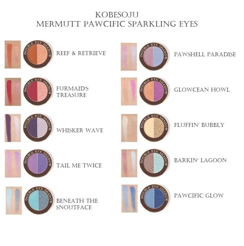 KOBESOJU: MerMutt Pawcific Sparkling Eyes 🧜🏼♀️✨