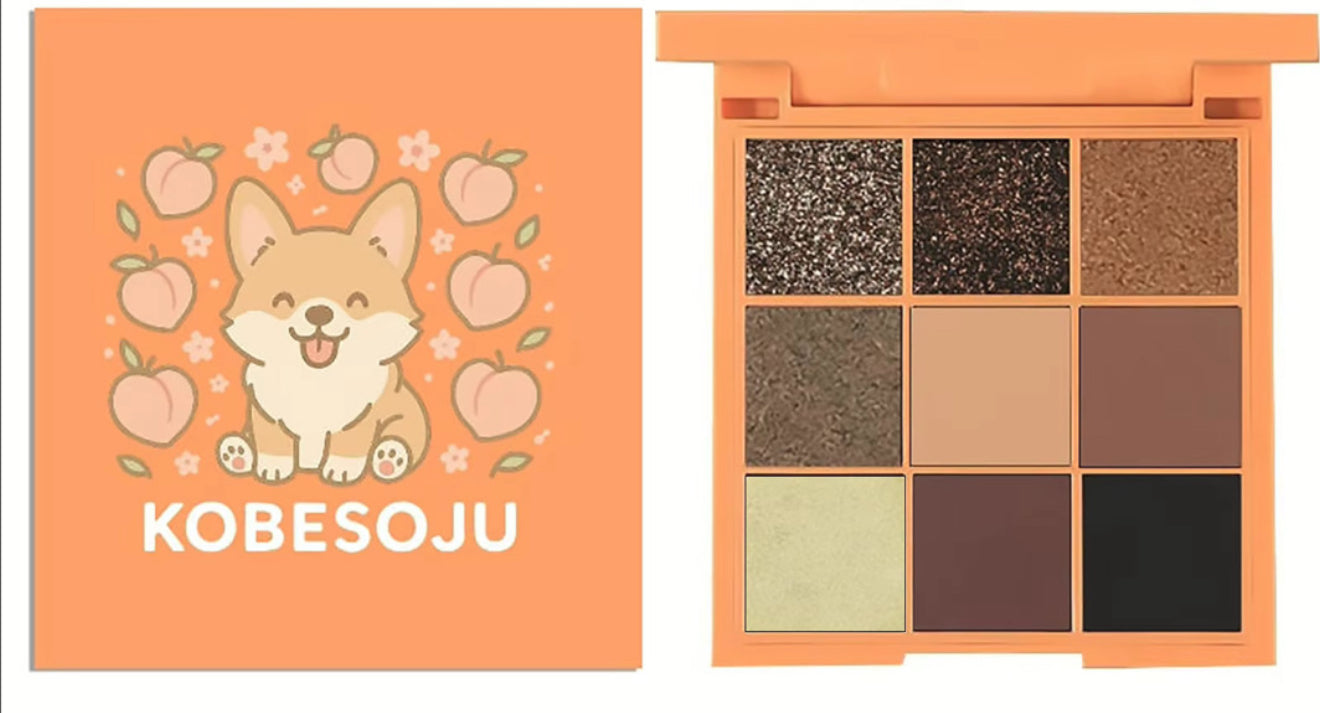 KOBESOJU KAWAII: Corgilicious Eyeshadow Palette 🍑✨