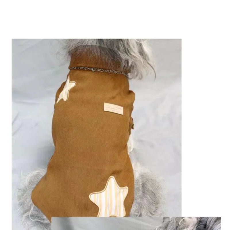 Pet Spring and Summer Shirt, Teddy Bomei Schnauzer, Large, Medium and Small Dog Clothes