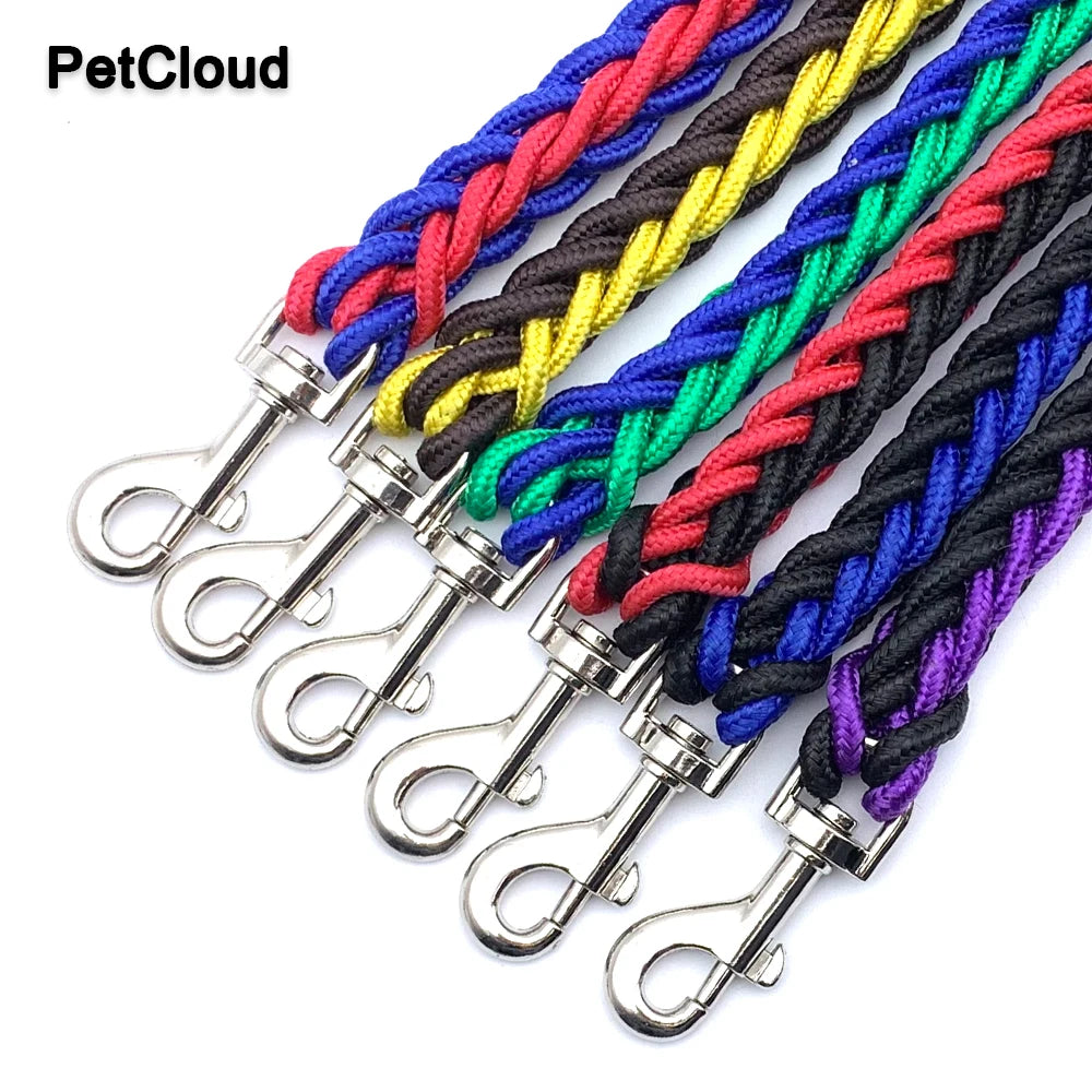 Safety Nylon Dog Leash For Small Medium Large Dogs Leads Pet Training Running Walking Dog Traction Rope Supplies Droppshipping