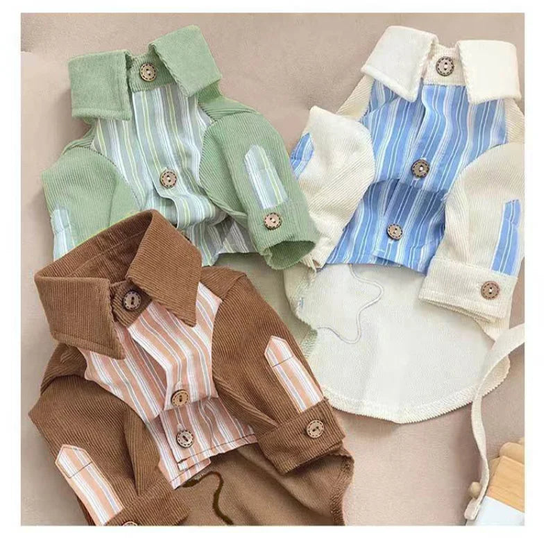 Pet Spring and Summer Shirt, Teddy Bomei Schnauzer, Large, Medium and Small Dog Clothes