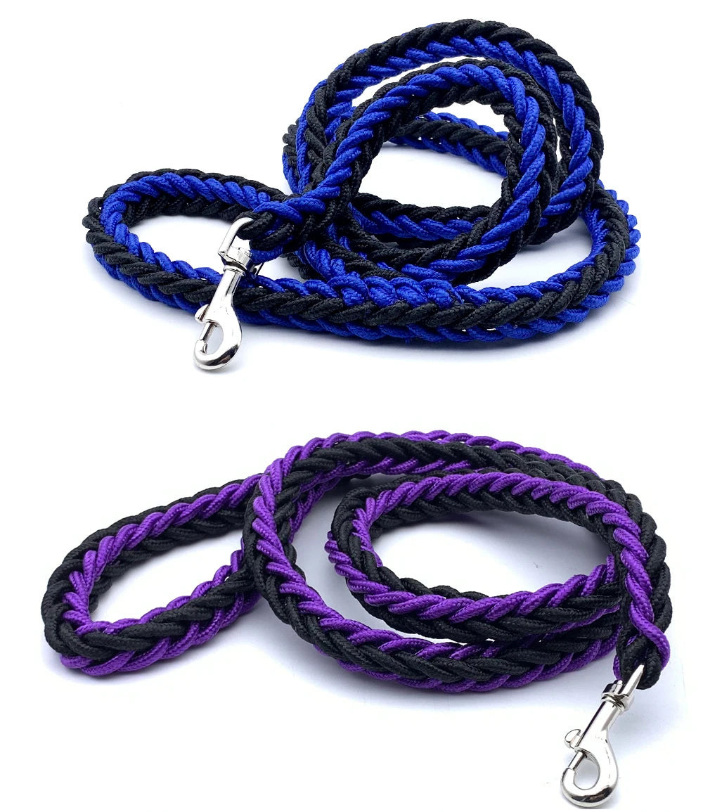 Safety Nylon Dog Leash For Small Medium Large Dogs Leads Pet Training Running Walking Dog Traction Rope Supplies Droppshipping