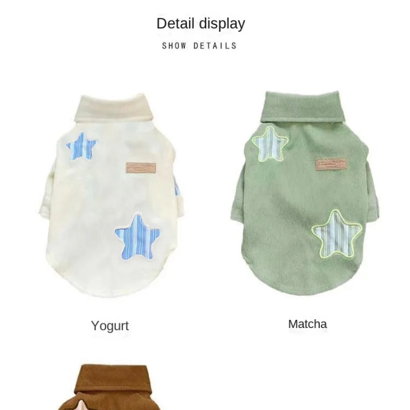 Pet Spring and Summer Shirt, Teddy Bomei Schnauzer, Large, Medium and Small Dog Clothes
