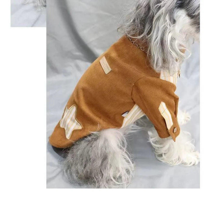 Pet Spring and Summer Shirt, Teddy Bomei Schnauzer, Large, Medium and Small Dog Clothes