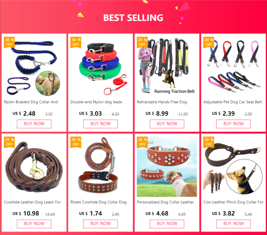 Safety Nylon Dog Leash For Small Medium Large Dogs Leads Pet Training Running Walking Dog Traction Rope Supplies Droppshipping