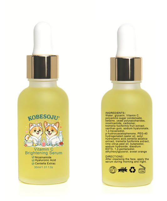 KOBESOJU: Pawsitively Glow Vitamin C Serum 🍊✨
