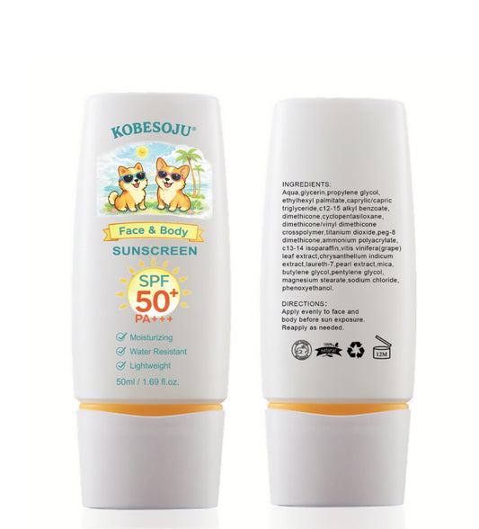 KOBESOJU: Paw-tective Sunscreen SPF 50+ PA+++ 🌞✨