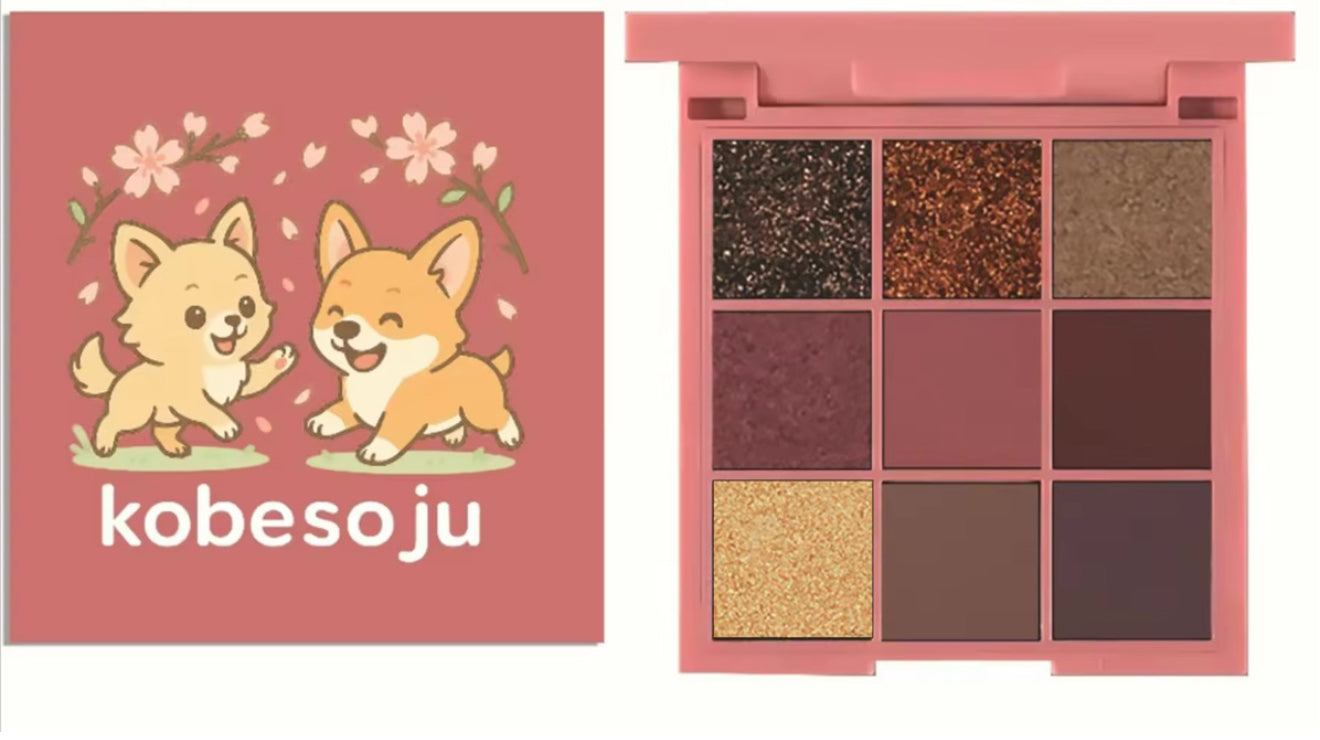 KOBESOJU: Pawfect Fall Eyeshadow Palette 🍂🐶