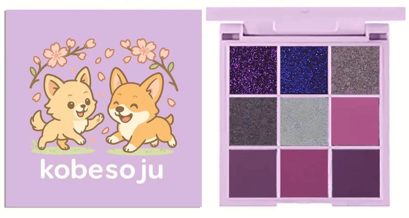 KOBESOJU: Fur-ple Spring Eyeshadow Palette 🌸💜