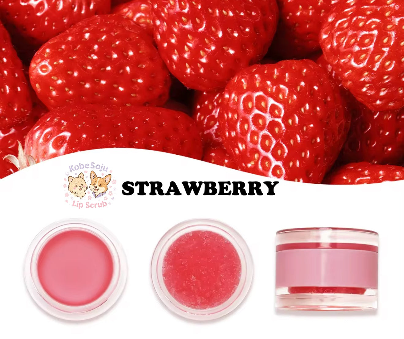 KOBESOJU: The Pawlisher - Lip Scrub & Balm Duo 💖