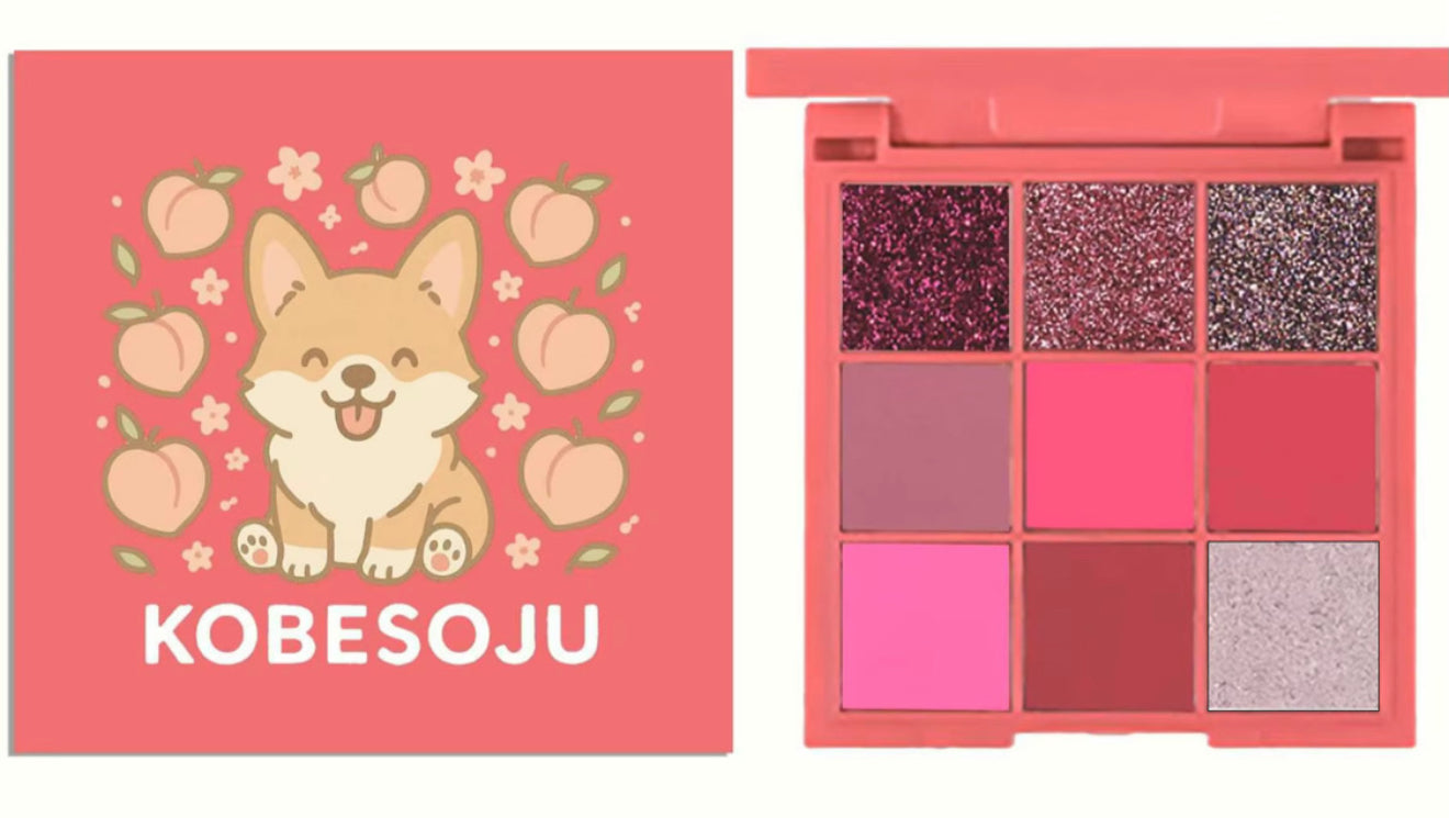 KOBESOJU KAWAII: Pomchi Paws Eyeshadow Palette 💕🌸
