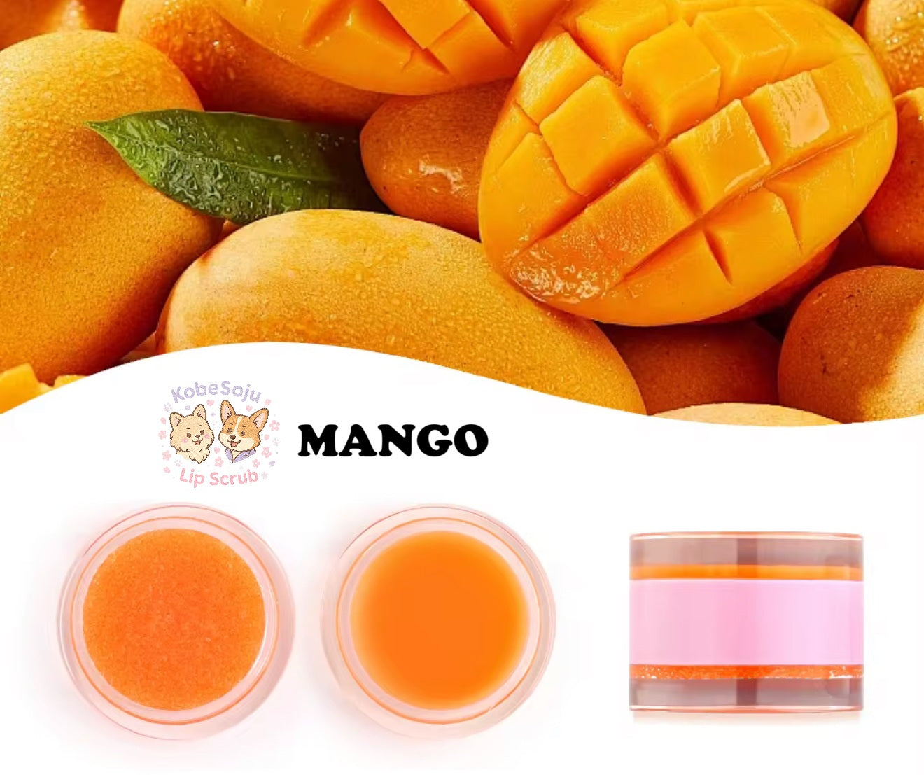 KOBESOJU: The Pawlisher - Lip Scrub & Balm Duo 💖