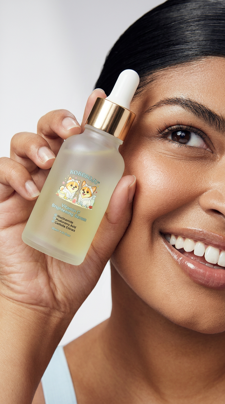 KOBESOJU: Pawsitively Glow Vitamin C Serum 🍊✨