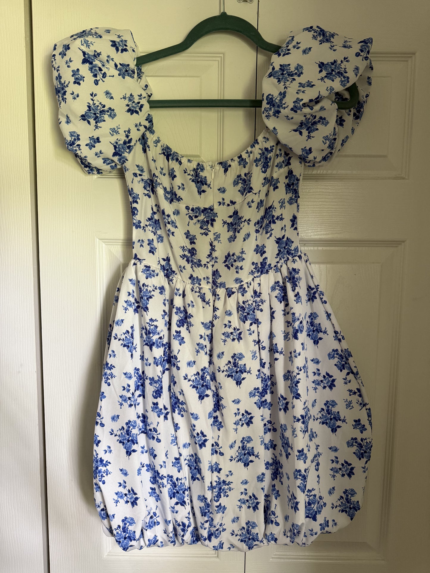 PLT - Blue/White Floral Dress