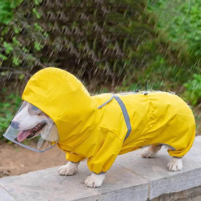 Welsh Corgi Dog Clothes Waterproof Clothing for Dog Jumpsuit Shiba Inu Costume Pet Apparel Dropshipping Dog Costume Outfit