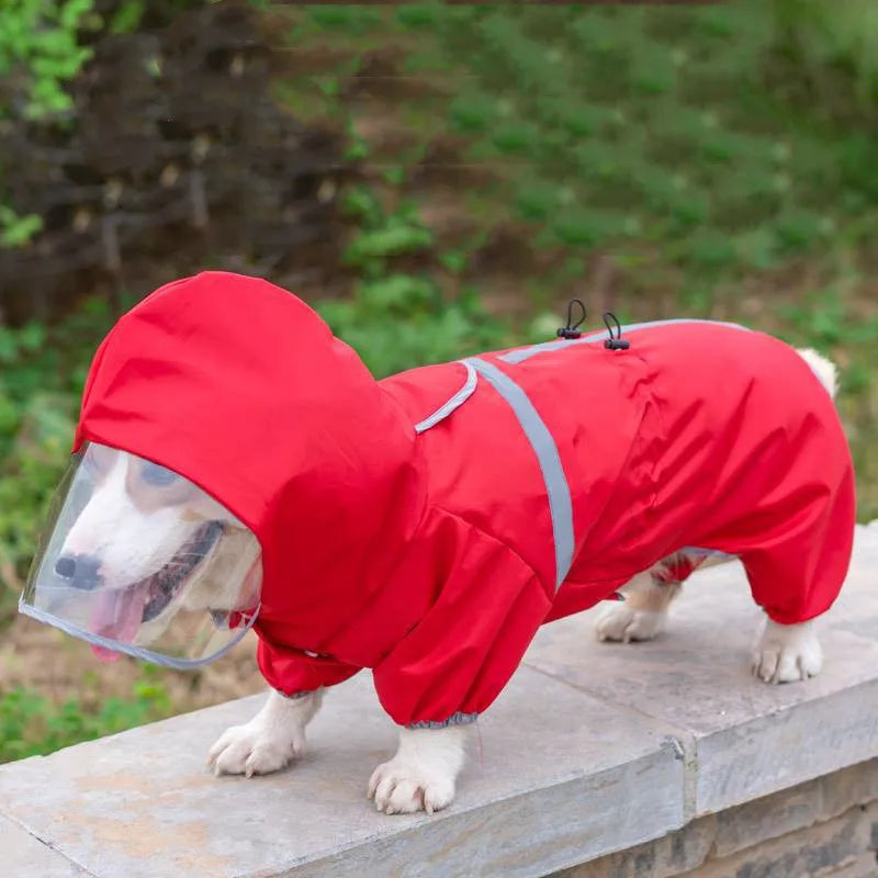 Welsh Corgi Dog Clothes Waterproof Clothing for Dog Jumpsuit Shiba Inu Costume Pet Apparel Dropshipping Dog Costume Outfit